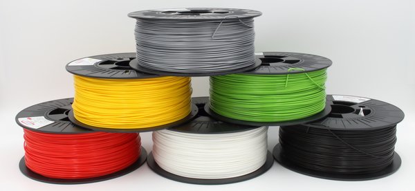 PLA Filamentrollen verschiedene Farben